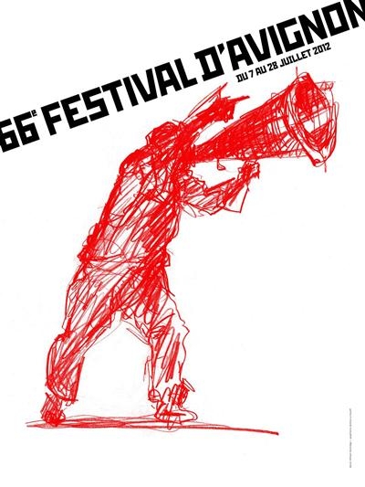 affiche-festival-avignon-2012-(c)-dessin-william-kentridge
