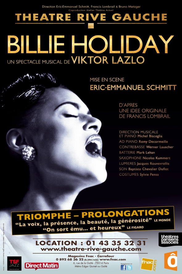 Affiche Billie Holiday