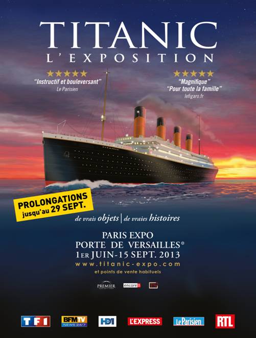 Titanic, l'exposition » : les trésors de la célèbre épave sont à Paris