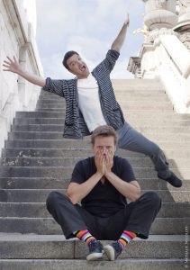 Sébastien Blanc et Nicolas Poiret par Nathalie Nicoloff