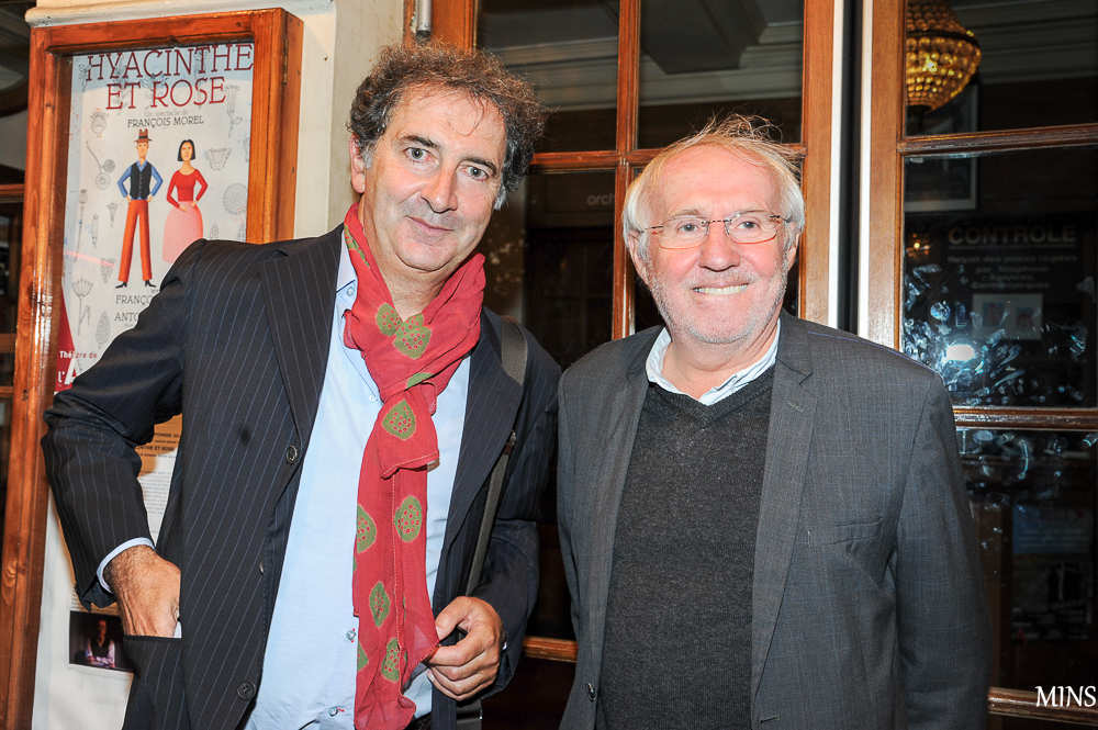 François Morel et Olivier Saladin, les amis de toujours.