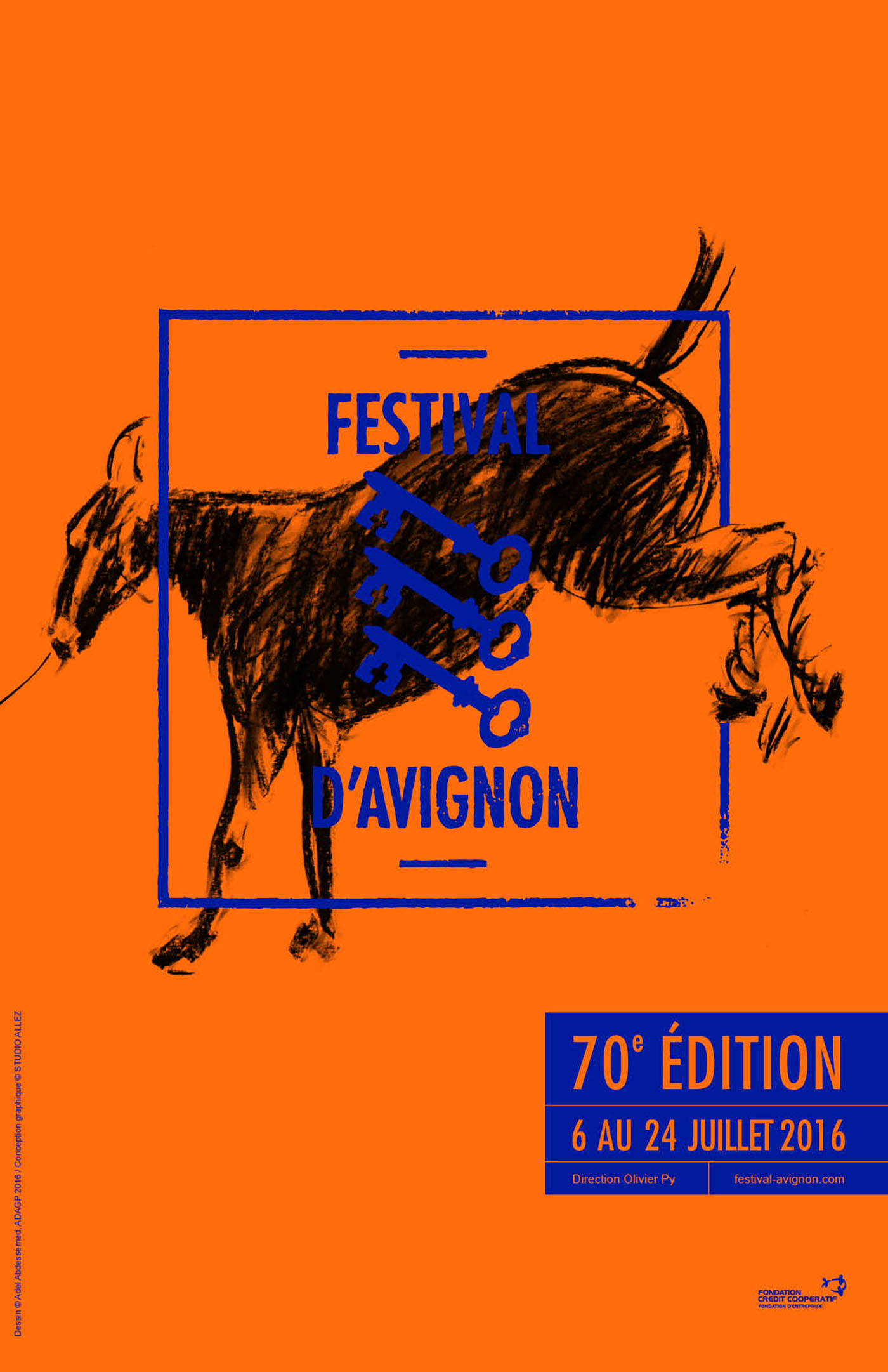 Affiche Festival d'Avignon 2016